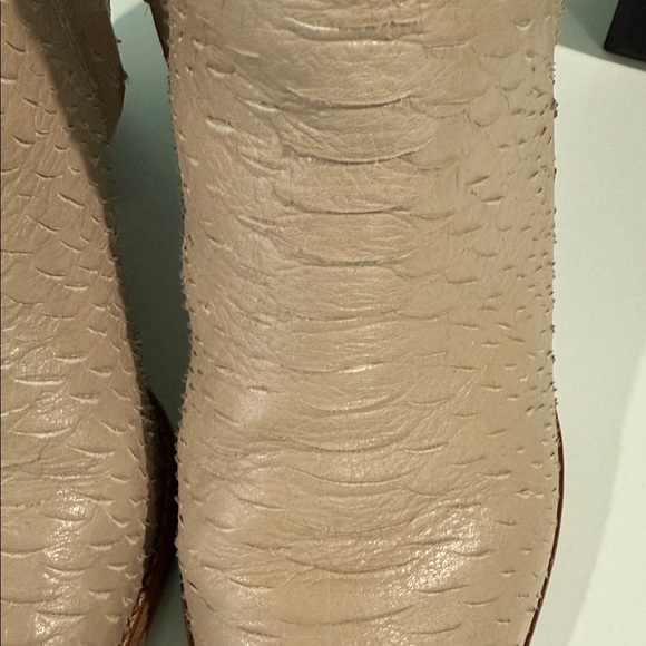 Matisse Textured Tan Ankle Booties - Picture 6 of 7